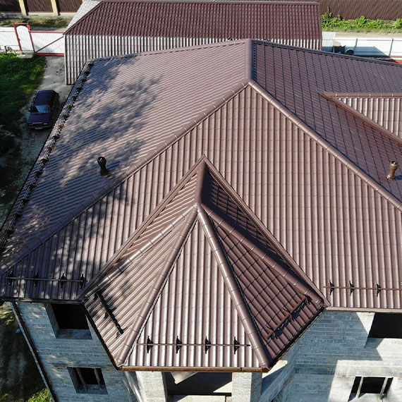 Монтаж сложной крыши и кровли в Ангарске и Иркутской области